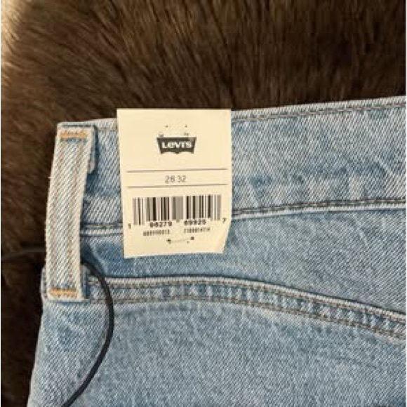 Levi's Light Blue Distressed Flare Jeans - Picture 3 of 4